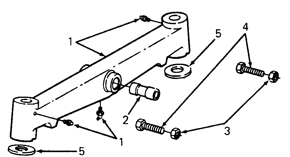 Front Axle Kit: 759-3268 Diagram and Parts List for 1105 0350039U-135292100-135292399-136292100 Cub Cadet Lawn Tractor